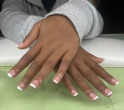 French manicure by Matcha Nails